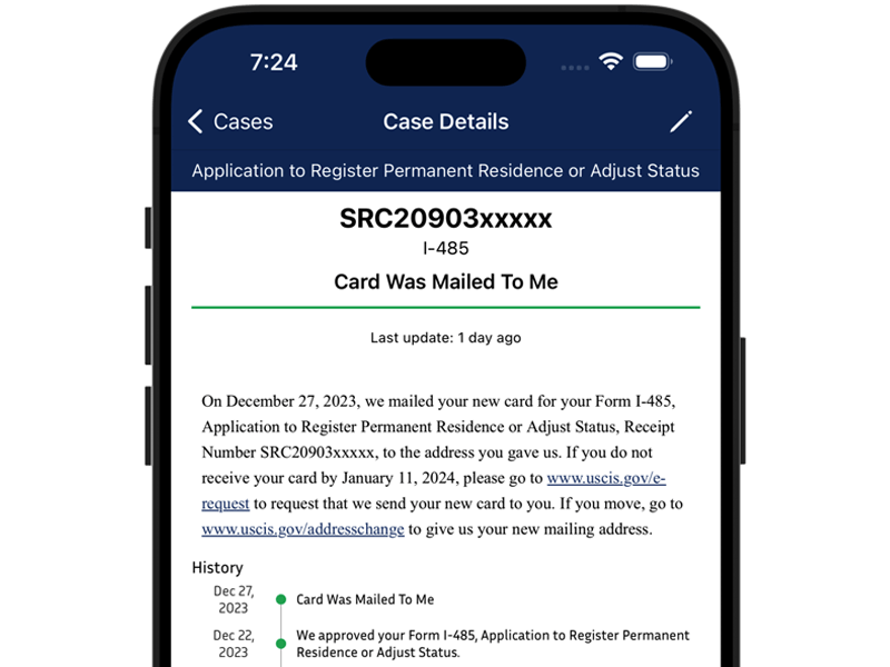 USCIS Case Status