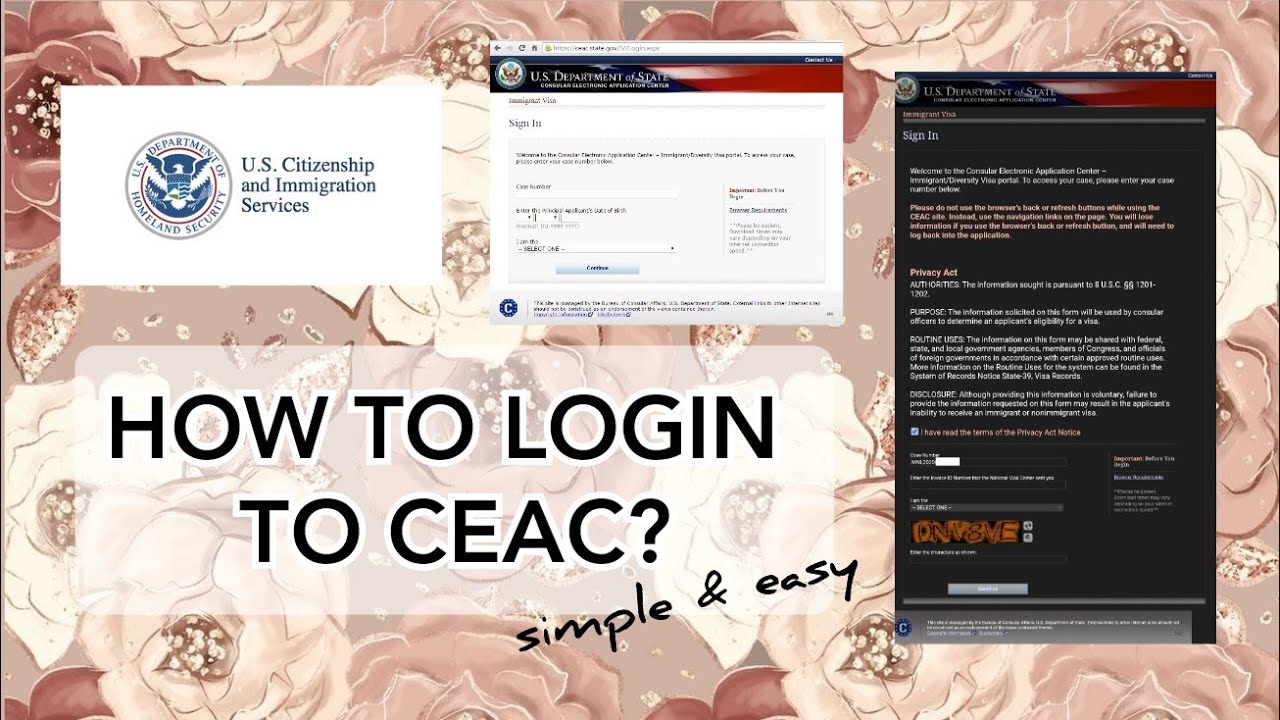 10 Powerful CEAC Login Tips to Speed Up Your U.S. Visa Process and Avoid Costly Mistakes 1 CEAC Login